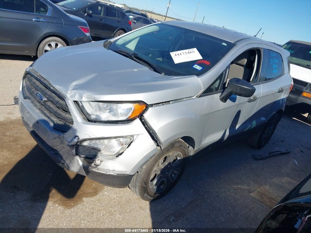 2021 Ford Ecosport S მანქანა იყიდება აუქციონზე, vin: MAJ3S2FE4MC448371, აუქციონის ნომერი: 44173465
