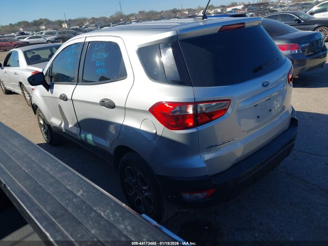 2021 Ford Ecosport S მანქანა იყიდება აუქციონზე, vin: MAJ3S2FE4MC448371, აუქციონის ნომერი: 44173465