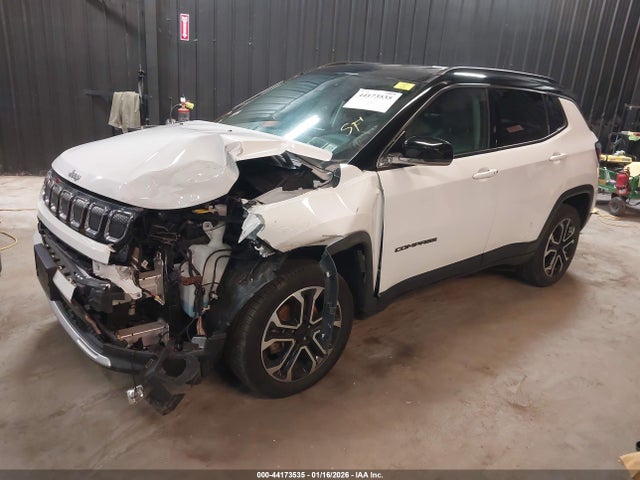 Aukcja sprzedaży 2022 Jeep Compass Limited 4x4, vin: 3C4NJDCB7NT134179, numer aukcji: 44173535