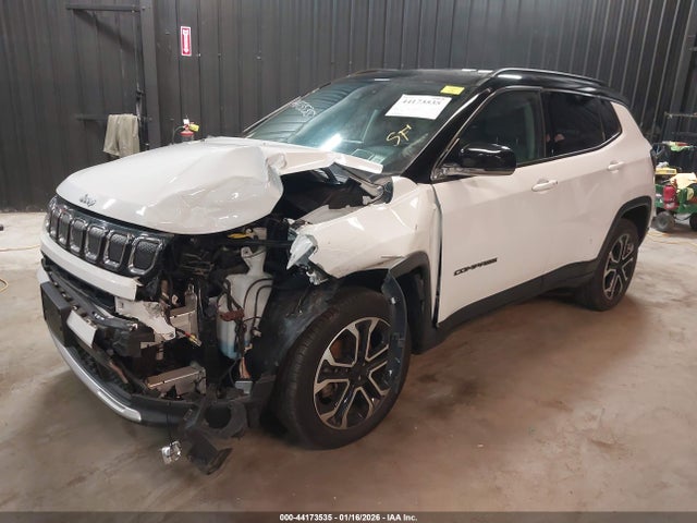 Aukcja sprzedaży 2022 Jeep Compass Limited 4x4, vin: 3C4NJDCB7NT134179, numer aukcji: 44173535