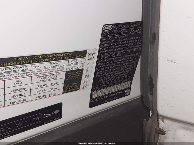 2020 LAND ROVER RANGE ROVER SPORT SALWR2SU0LA724807 Photo 8