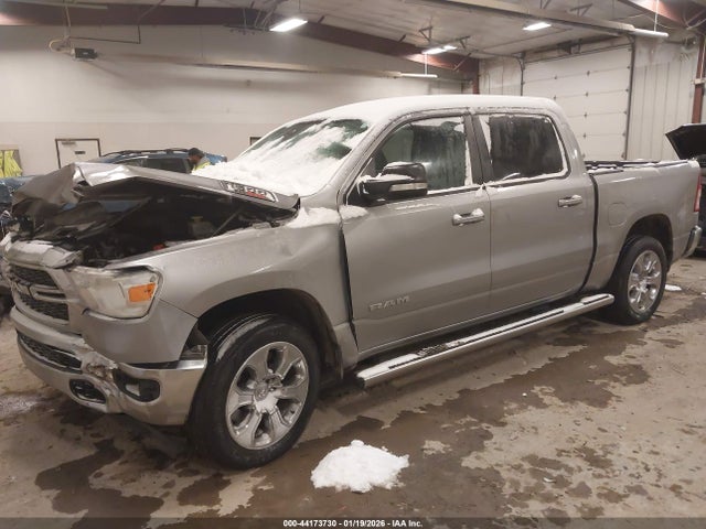 44173730 :رقم المزاد ، 1C6SRFFM9NN288498 vin ، 2022 Ram 1500 Big Horn  4x4 5'7 Box مزاد بيع