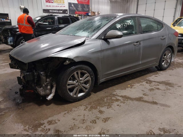 2018 Hyundai Elantra Sel მანქანა იყიდება აუქციონზე, vin: KMHD84LF6JU547667, აუქციონის ნომერი: 44173765