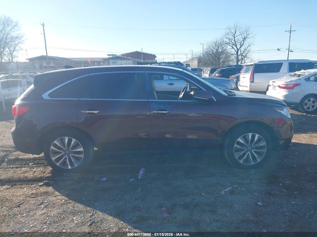 44173800 :رقم المزاد ، 5FRYD4H41EB028323 vin ، 2014 Acura Mdx Technology Package مزاد بيع