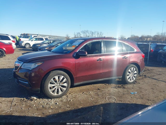 44173800 :رقم المزاد ، 5FRYD4H41EB028323 vin ، 2014 Acura Mdx Technology Package مزاد بيع