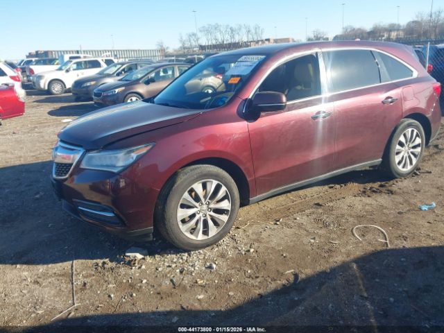 2014 ACURA MDX 5FRYD4H41EB028323 Photo 1