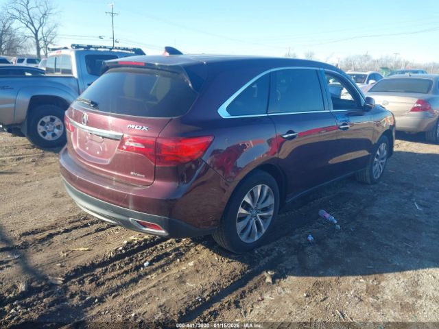2014 ACURA MDX 5FRYD4H41EB028323 Photo 3