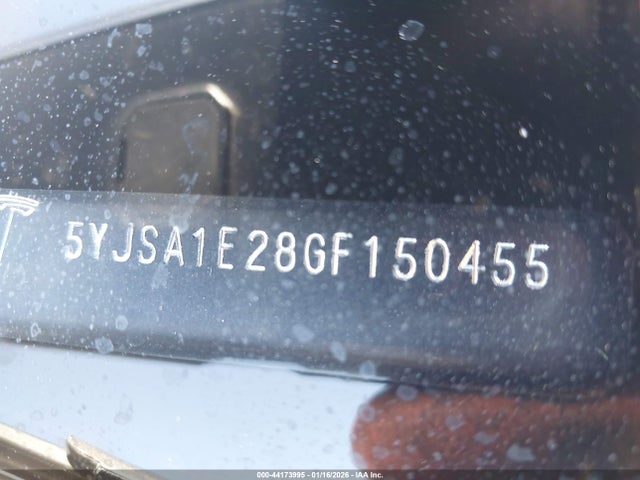 2016 TESLA MODEL S 5YJSA1E28GF150455 Photo 8