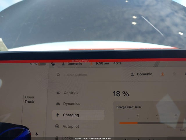 44174051 :رقم المزاد ، 7SAYGDED7RF087317 vin ، 2024 Tesla Model Y Rwd مزاد بيع