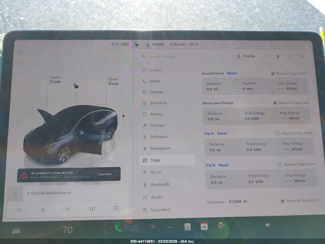 44174051 :رقم المزاد ، 7SAYGDED7RF087317 vin ، 2024 Tesla Model Y Rwd مزاد بيع