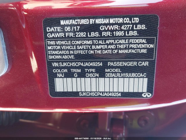 2018 INFINITI QX30 SJKCH5CP4JA049254 Photo 8