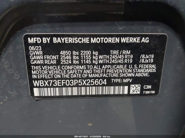 2023 BMW X1 WBX73EF03P5X25604 Photo 8