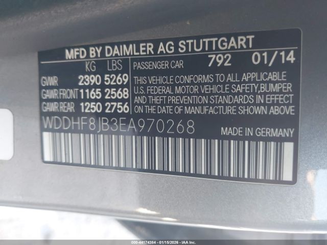 2014 MERCEDES-BENZ E 350 WDDHF8JB3EA970268 Photo 8