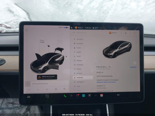 2018 TESLA MODEL 3 5YJ3E1EA3JF037455 Photo 6