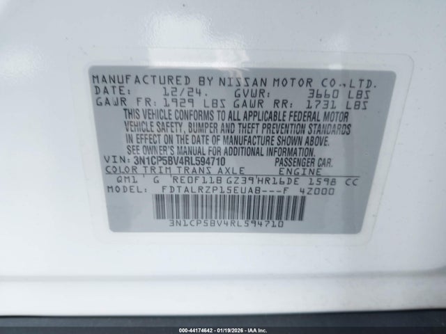 Nissan Kicks S Xtronic Cvt 2024 3N1CP5BV4RL594710 Image 9