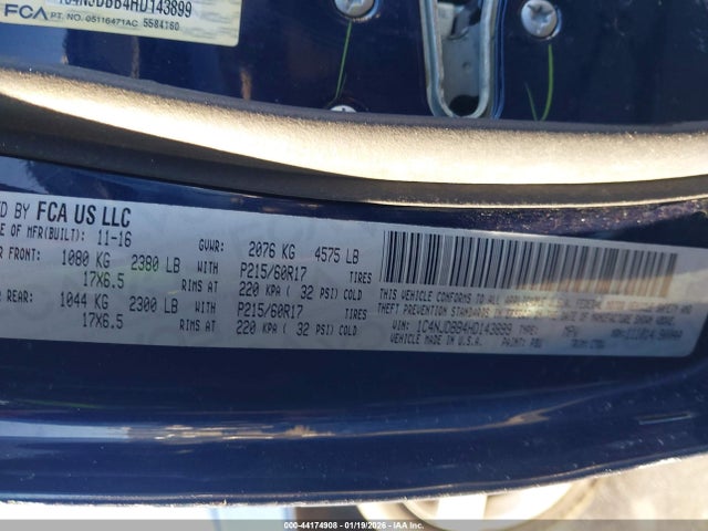 2017 JEEP COMPASS 1C4NJDBB4HD143899 Photo 8