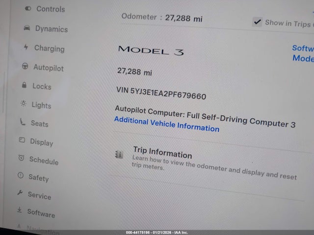 2023 TESLA MODEL 3 5YJ3E1EA2PF679660 Photo 6