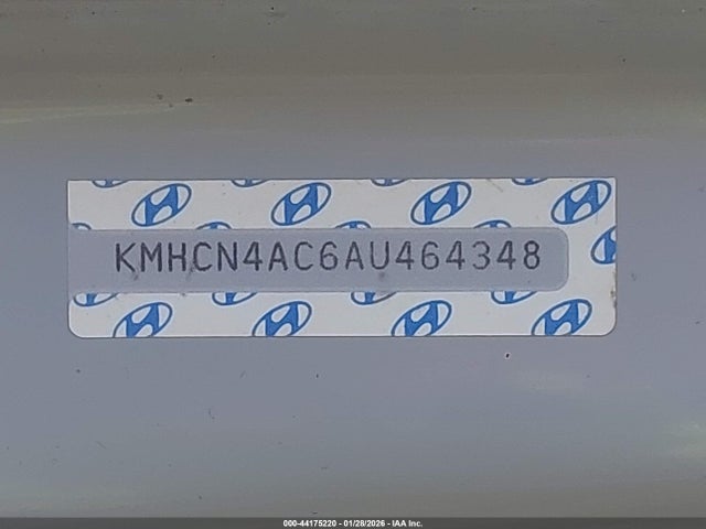 2010 HYUNDAI ACCENT KMHCN4AC6AU464348 Photo 8