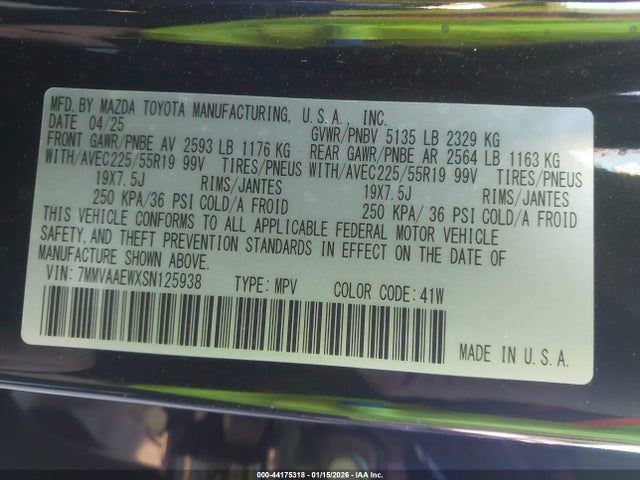 Mazda Cx-50 Hybrid Premium Plus Package 2025 7MMVAAEWXSN125938 Image 9