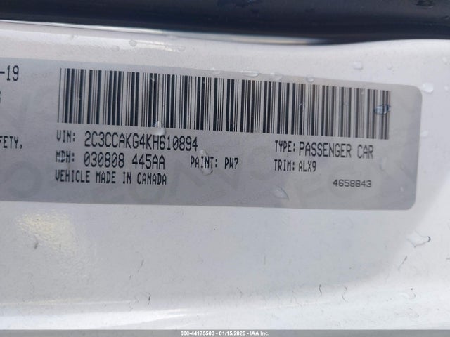 Chrysler 300 Limited Awd 2019 2C3CCAKG4KH610894 Image 9