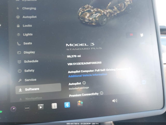 2021 TESLA MODEL 3 5YJ3E1EA0MF088268 Photo 8