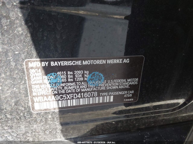 2015 BMW 428 GRAN COUPE WBA4A9C5XFD416078 Photo 8