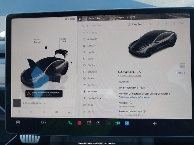 2023 TESLA MODEL 3 5YJ3E1EC5PF617333 Photo 6