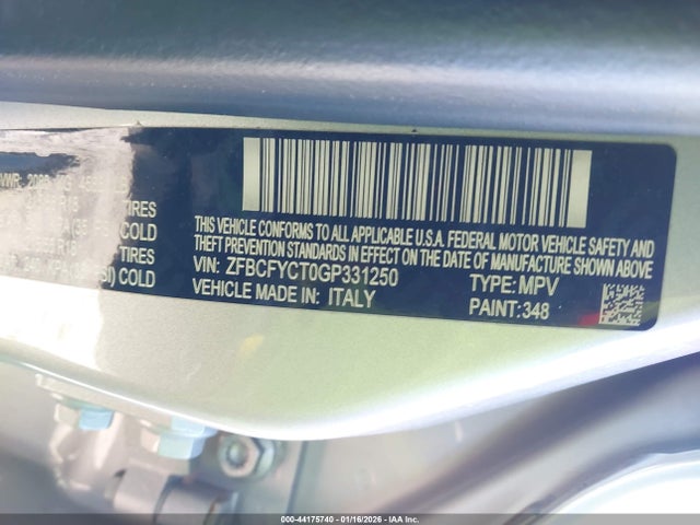 2016 FIAT 500X ZFBCFYCT0GP331250 Photo 8