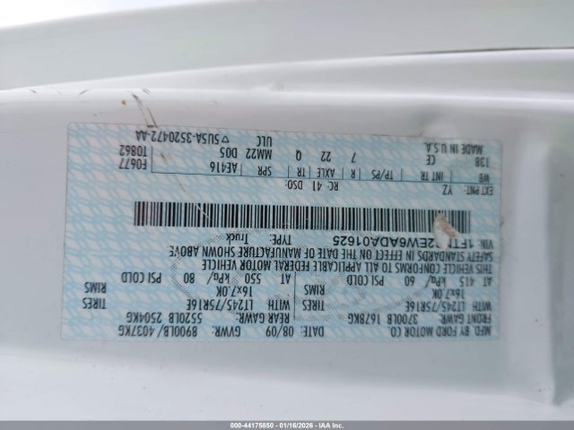 2010 FORD E-250 1FTNS2EW6ADA01625 Photo 8