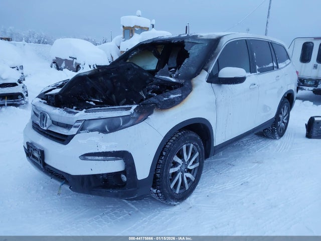 2021 Honda Pilot Awd Ex-l მანქანა იყიდება აუქციონზე, vin: 5FNYF6H57MB101256, აუქციონის ნომერი: 44175866