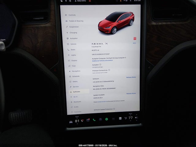 2020 TESLA MODEL X 5YJXCBE21LF272347 Photo 6