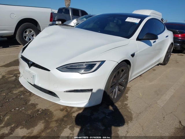2021 TESLA MODEL S 5YJSA1E5XMF438869 Photo 1