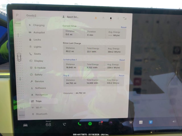 2021 TESLA MODEL S 5YJSA1E5XMF438869 Photo 6