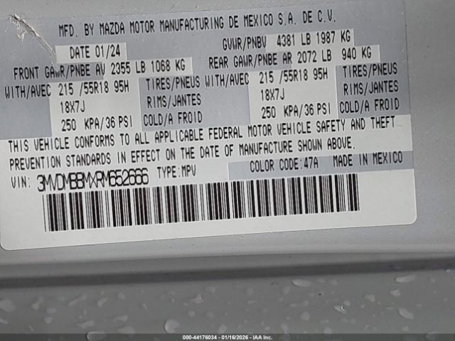 2024 MAZDA CX-30 3MVDMBBMXRM652666 Photo 8