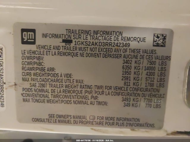 2024 GMC YUKON 1GKS2AKD3RR242349 Photo 8