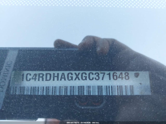 1C4RDHAGXGC371648 Dodge Durango Sxt