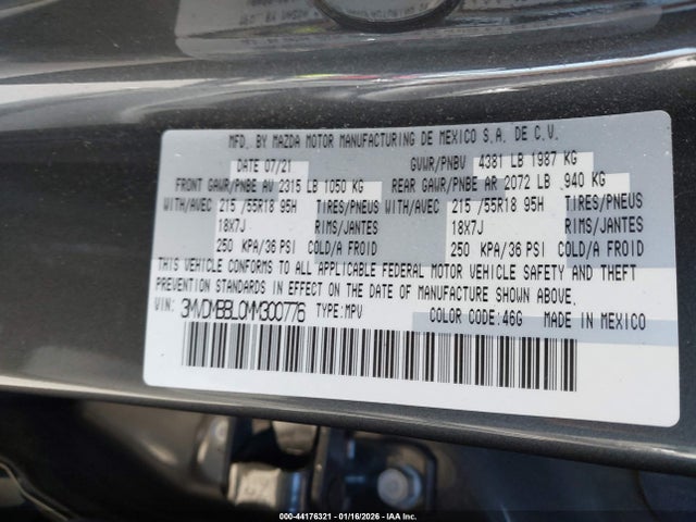 Mazda Cx-30 Select 2021 3MVDMBBL0MM300776 Image 9