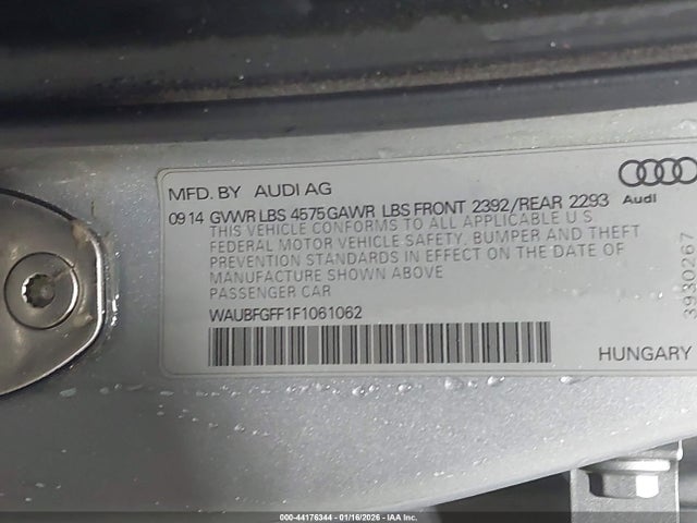 2015 AUDI A3 WAUBFGFF1F1061062 Photo 8