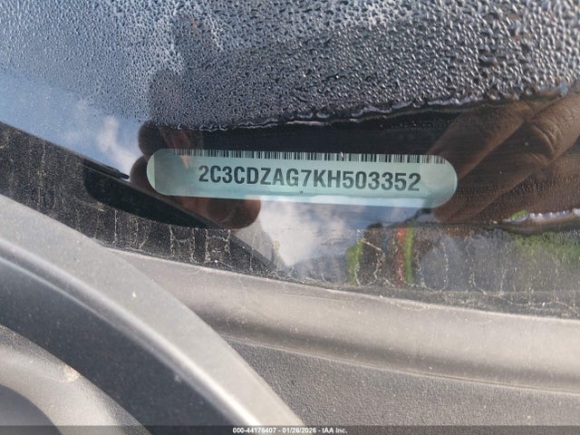 2019 DODGE CHALLENGER 2C3CDZAG7KH503352 Photo 8