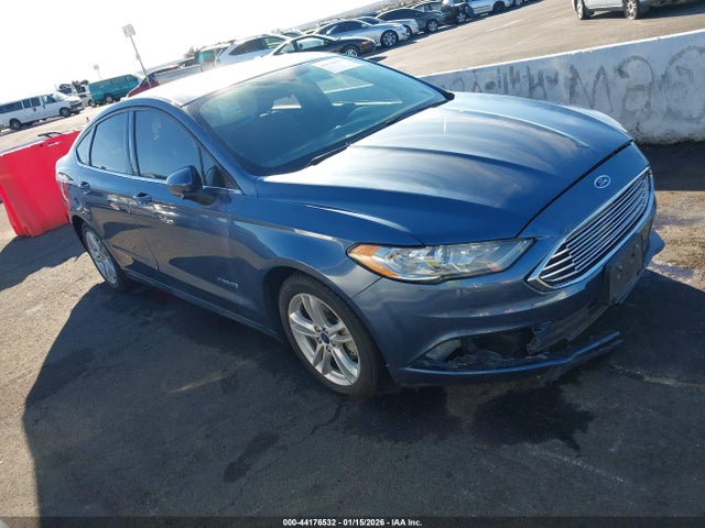 Ford Fusion Hybrid S 2018 3FA6P0UU2JR167731 Image 1