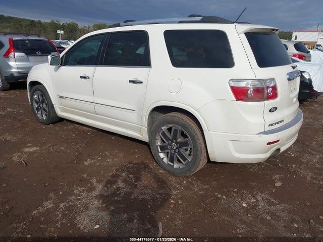 44176577 :رقم المزاد ، 1GKKRTED7CJ390772 vin ، 2012 Gmc Acadia Denali مزاد بيع