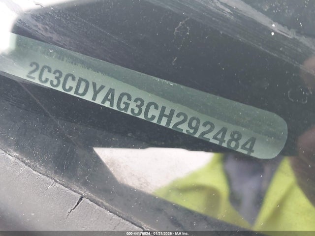 2012 DODGE CHALLENGER 2C3CDYAG3CH292484 Photo 8
