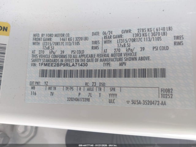 1FMEE2BP9RLA71430 Ford Bronco Wildtrak