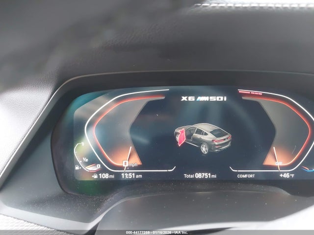 44177259 :رقم المزاد ، 5UXCY8C03P9N45341 vin ، 2023 Bmw X6 M50i مزاد بيع