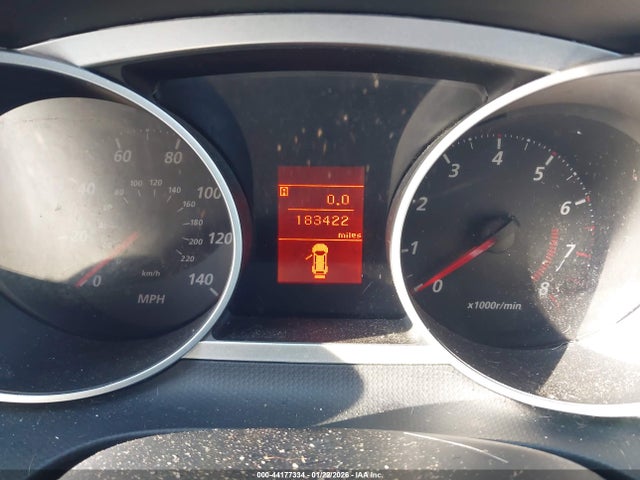 44177334 :رقم المزاد ، JA4AT2AW1AZ012742 vin ، 2010 Mitsubishi Outlander Es مزاد بيع