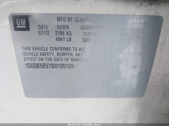 2013 CADILLAC CTS 1G6DE5E57D0105129 Photo 8