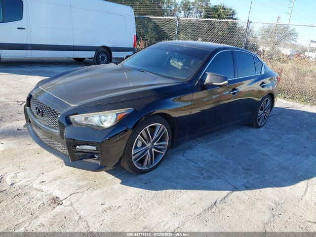 2014 INFINITI Q50 HYBRID JN1AV7AR0EM702771 Photo 1