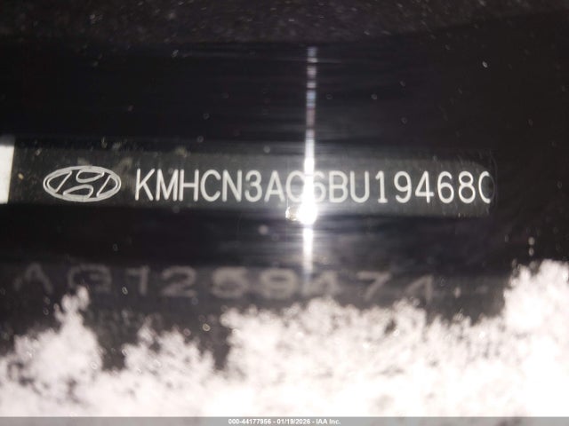 2011 HYUNDAI ACCENT KMHCN3AC6BU194680 Photo 8