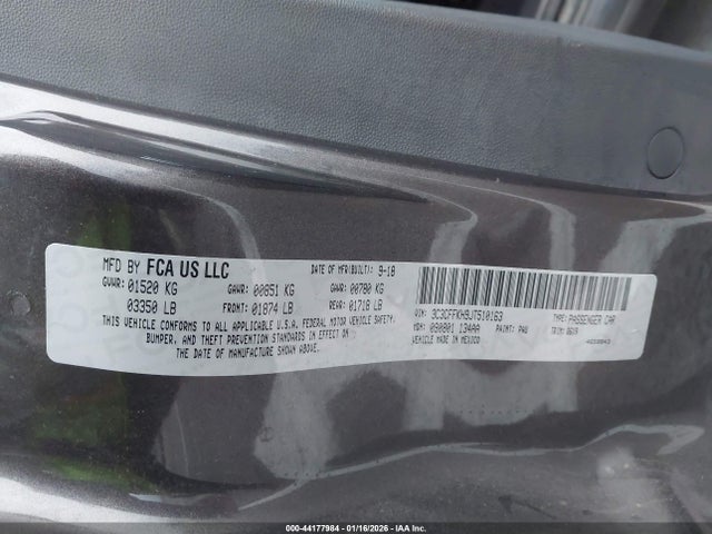 2018 FIAT 500 3C3CFFKH9JT510163 Photo 8