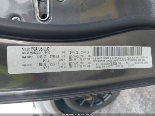 2017 DODGE JOURNEY 3C4PDCBB8HT516320 Photo 8